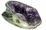 Purple Amethyst Geode - Uruguay #118411-3